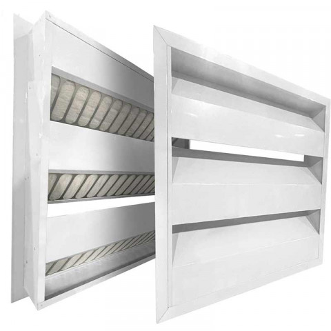 Решетка шумопоглощающая АКУСТИК 1-300